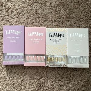 New pink, purple, and white bundle of Red Aspen Nail Dashes - unopened